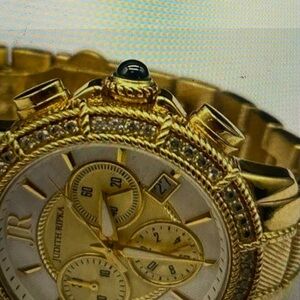 Judith Ripka Gold and Black Watch